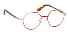 J.F. Rey® JF3076 JFR JF3076 3155 50 - 3155 Dark Cherry / Gold Pink Eyeglasses