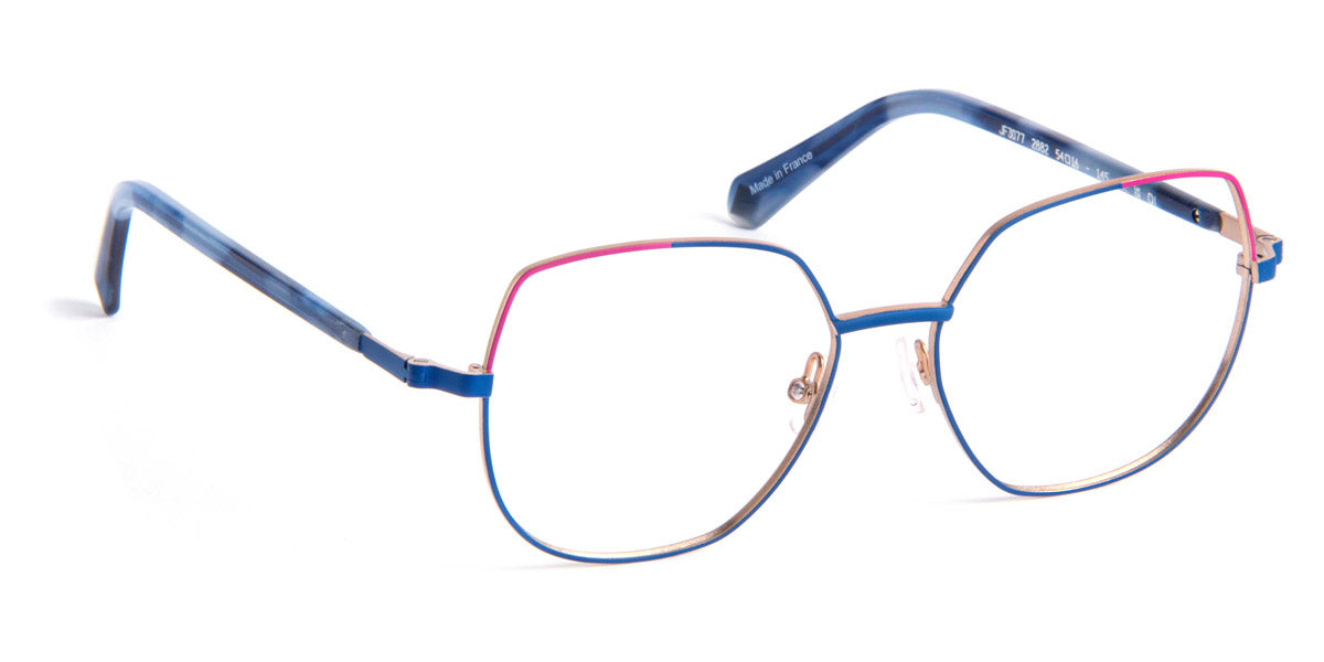 J.F. Rey® JF3077 JFR JF3077 2882 54 - 2882 Dark Blue / Fuchsia Eyeglasses