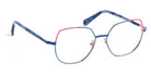 J.F. Rey® JF3077 JFR JF3077 2882 54 - 2882 Dark Blue / Fuchsia Eyeglasses