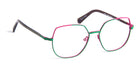 J.F. Rey® JF3077 JFR JF3077 4082 54 - 4082 Green / Fuchsia Eyeglasses