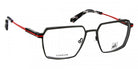 J.F. Rey® JF3078 JFR JF3078 0038 54 - 0038 Black/Red Eyeglasses
