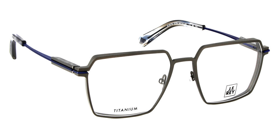 J.F. Rey® JF3078 JFR JF3078 0228 54 - 0228 Gun/Blue Eyeglasses