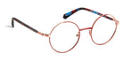 J.F. Rey® JF3084 JFR JF3084 3155 49 - 3155 Dark Cherry / Gold Pink Eyeglasses