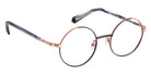 J.F. Rey® JF3084 JFR JF3084 7058 49 - Plum/Gold Pink Eyeglasses