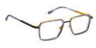 J.F. Rey® JF3085 JFR JF3085 0850 55 - 0850 Black/Yellow Eyeglasses