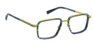 J.F. Rey® JF3085 JFR JF3085 4342 55 - 4342 Demi Blue/Khaki/Green Eyeglasses
