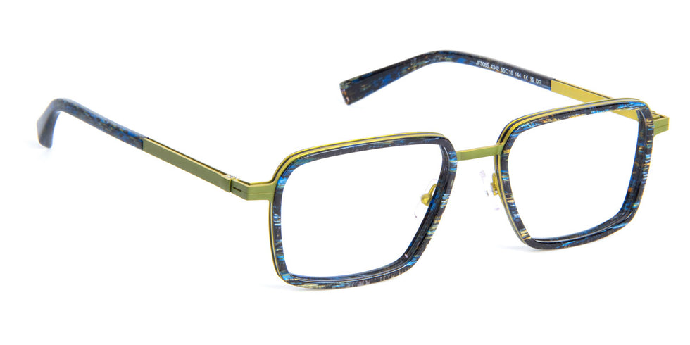 J.F. Rey® JF3085 JFR JF3085 4342 55 - 4342 Demi Blue/Khaki/Green Eyeglasses