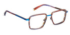 J.F. Rey® JF3085 JFR JF3085 9825 55 - 9825 Brown/Blue Eyeglasses