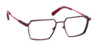 J.F. Rey® JF3086 JFR JF3086 0830 57 - 0830 Black/Red Eyeglasses