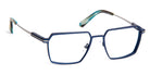 J.F. Rey® JF3086 JFR JF3086 2910 57 - 2910 Blue/Silver Eyeglasses