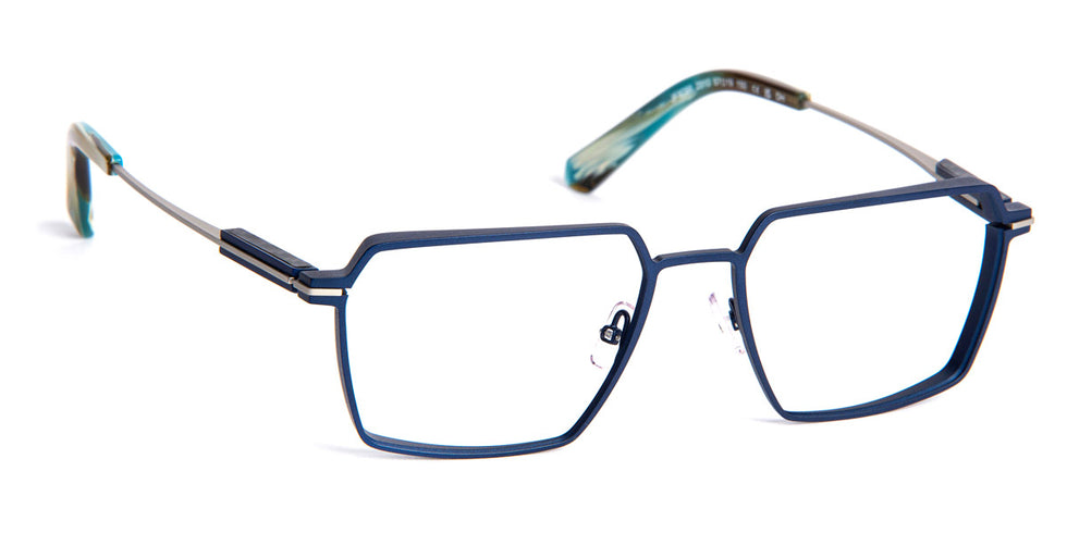 J.F. Rey® JF3086 JFR JF3086 2910 57 - 2910 Blue/Silver Eyeglasses