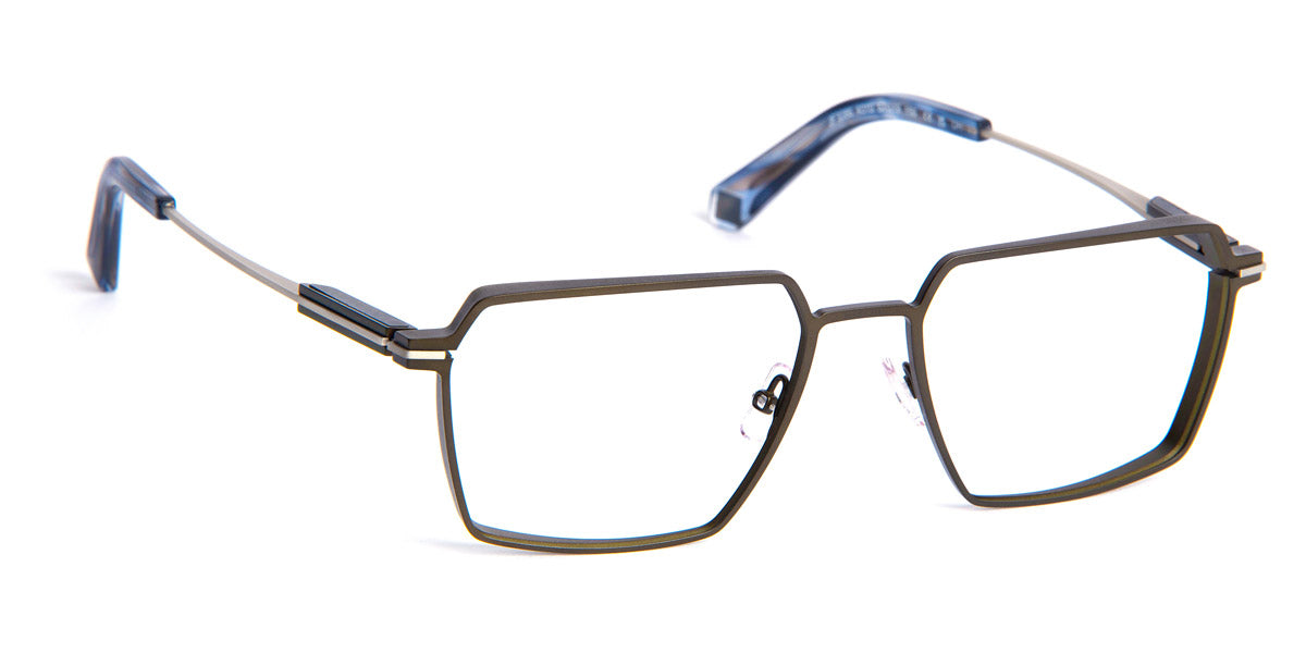J.F. Rey® JF3086 JFR JF3086 4310 57 - 4310 Khaki/Silver Eyeglasses