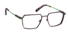 J.F. Rey® JF3086 JFR JF3086 9842 57 - 9842 Brown/Green Eyeglasses