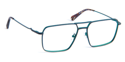 J.F. Rey® JF3087 JFR JF3087 0247 59 - 0247 Grey Charcoal / Green Peacock Eyeglasses