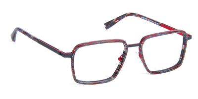 J.F. Rey® JF3088 JFR JF3088 0230 58 - 0230 Nice Black/Red Eyeglasses