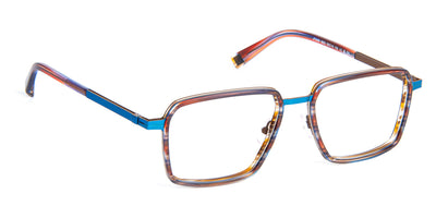 J.F. Rey® JF3088 JFR JF3088 9825 58 - 9825 Brown/Blue Eyeglasses
