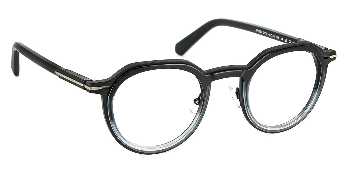 J.F. Rey® JF3089 JFR JF3089 0810 48 - 0810 Gradient Black/Silver Eyeglasses