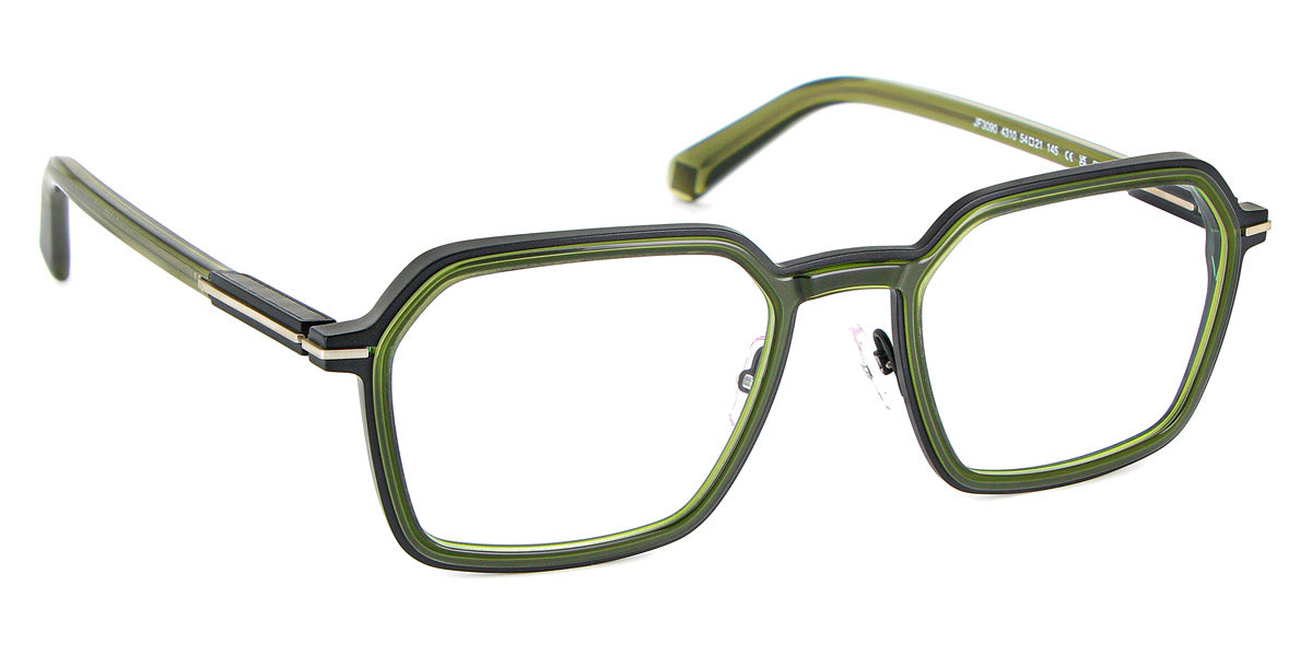 J.F. Rey® JF3090 JFR JF3090 4310 54 - 4310 Khaki/Silver Eyeglasses
