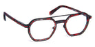 J.F. Rey® JF3091 JFR JF3091 0030 51 - 0030 Demi Red/Black Eyeglasses