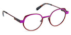 J.F. Rey® JF3092 JFR JF3092 8482 48 - 8482 Pink Magenta / Pink Fuchsia Eyeglasses