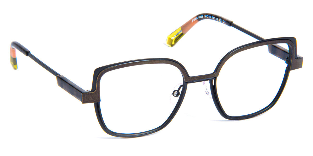 J.F. Rey® JF3093 JFR JF3093 0053 50 - 0053 Noir / Noir Eyeglasses