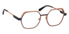 J.F. Rey® JF3094 JFR JF3094 8129 51 - Pink Light/Blue Eyeglasses
