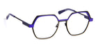 J.F. Rey® JF3095 JFR JF3095 2810 53 - 2810 Blue / Gold Eyeglasses