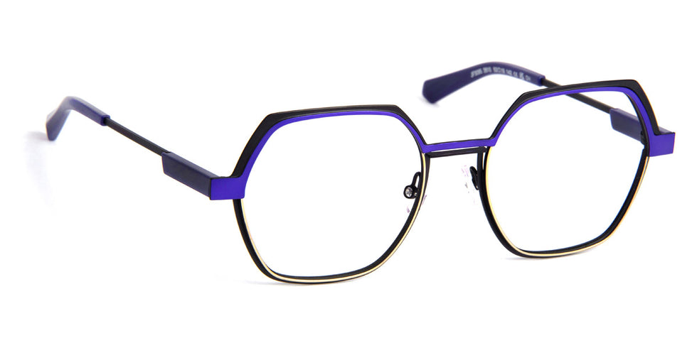J.F. Rey® JF3095 JFR JF3095 2810 53 - 2810 Blue / Gold Eyeglasses