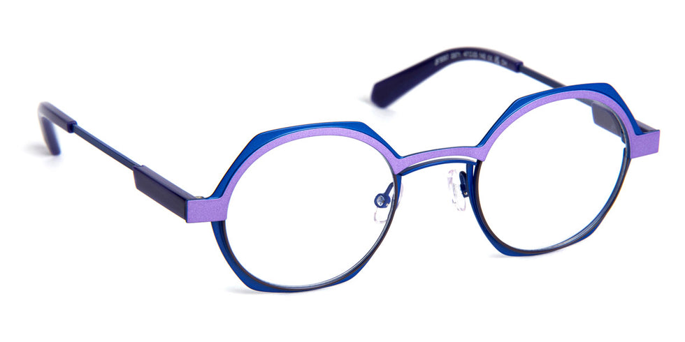 J.F. Rey® JF3097 JFR JF3097 2971 47 - 2971 Blue / Lilac Eyeglasses