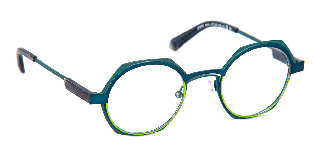 J.F. Rey® JF3097 JFR JF3097 4440 47 - 4440 Green Peacock / Green Apple Eyeglasses