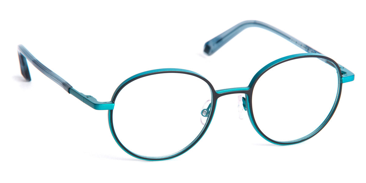 J.F. Rey® JF3098 JFR JF3098 0826 49 - 0826 Black / Blue Turquoise Eyeglasses