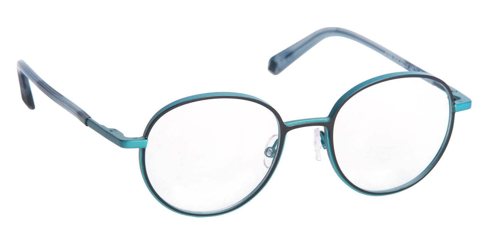 J.F. Rey® JF3098 JFR JF3098 0826 49 - Black/Blue Turquoise Eyeglasses