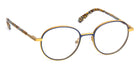 J.F. Rey® JF3098 JFR JF3098 2955 49 - 2955 Blue Indigo / Gold Eyeglasses