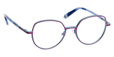 J.F. Rey® JF3099 JFR JF3099 7526 51 - 7526 Plum / Blue Satin Eyeglasses