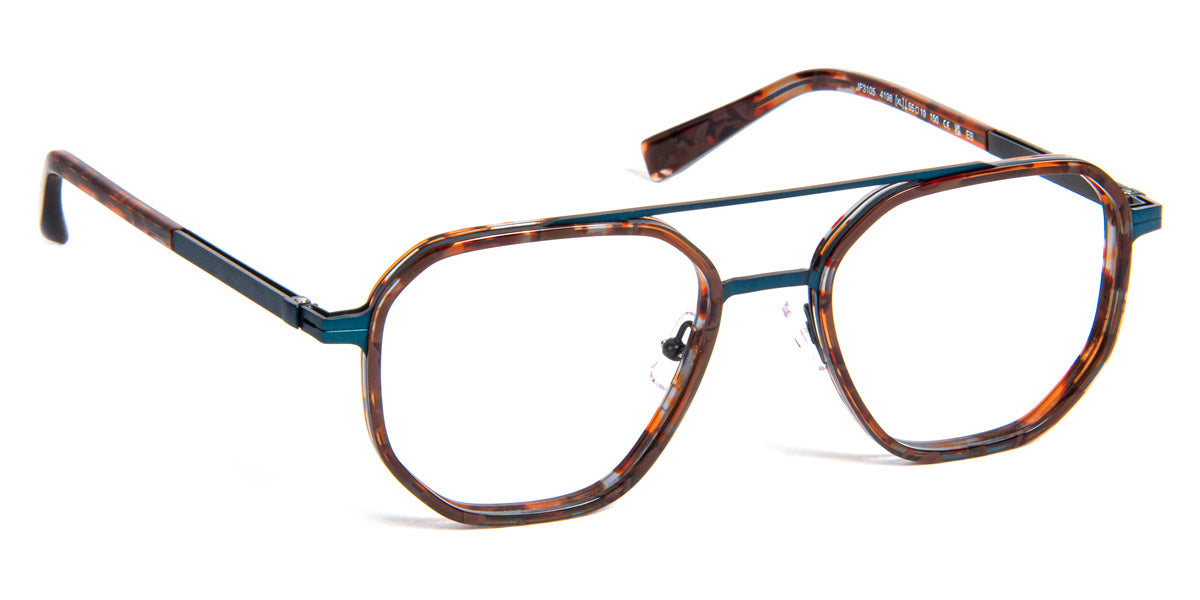 J.F. Rey® JF3105 JFR JF3105 4198 55 - 4198 Demi Blue Eyeglasses