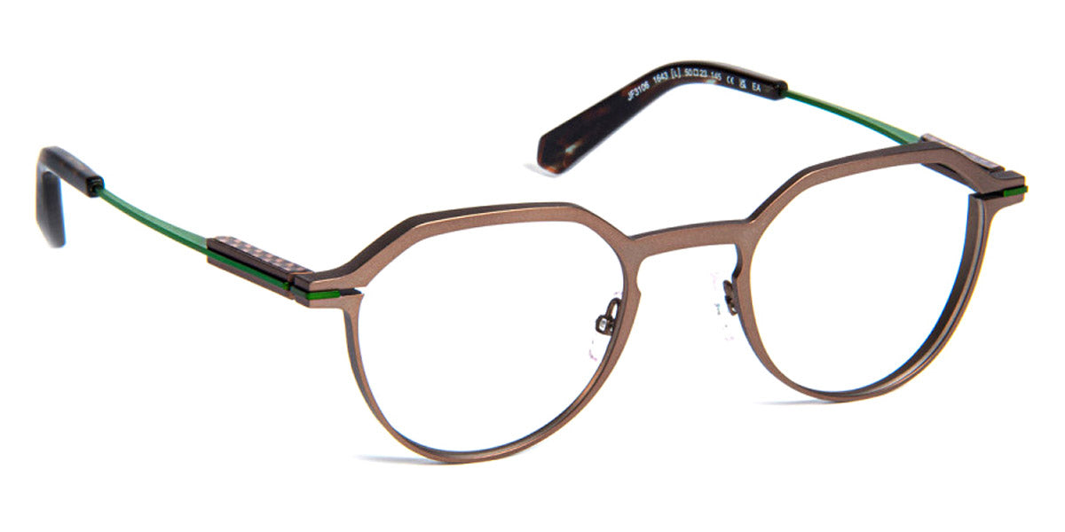 J.F. Rey® JF3106 JFR JF3106 1643 50 - 1643 Green Grey/Green Eyeglasses
