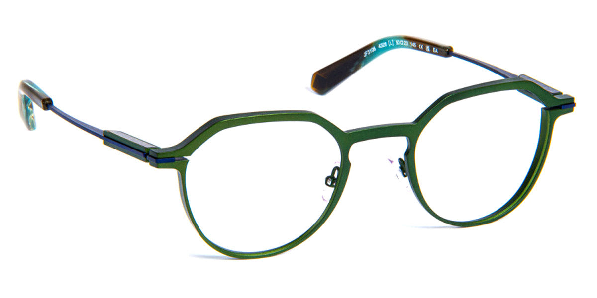 J.F. Rey® JF3106 JFR JF3106 4328 50 - 4328 Green/Blue Eyeglasses