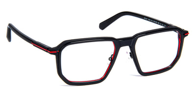 J.F. Rey® JF3107 JFR JF3107 0030 55 - 0030 Black/Red Eyeglasses