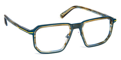 J.F. Rey® JF3107 JFR JF3107 4442 55 - 4442 Horn/Blue/Green Eyeglasses