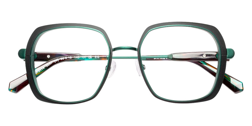 J.F. Rey® JF3114 JFR JF3114 0047 50 Eyeglasses - Black/Green