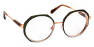 J.F. Rey® JF3117 JFR JF3117 4481 51 Eyeglasses - Green/White/Rose Gold