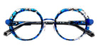 J.F. Rey® JF3118 JFR JF3118 0020 47 Eyeglasses - Blue Tortoiseshell/Striped Black