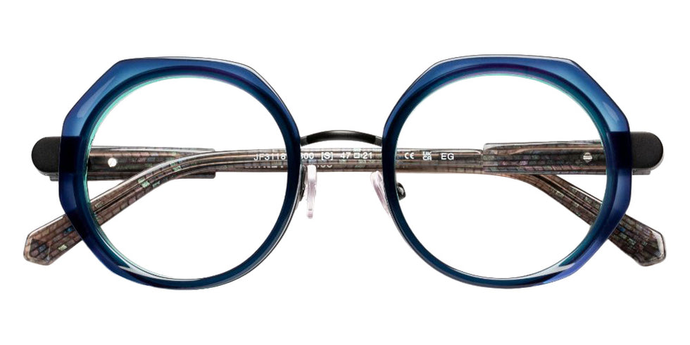 J.F. Rey® JF3118 JFR JF3118 2800 47 Eyeglasses - Blue/Black
