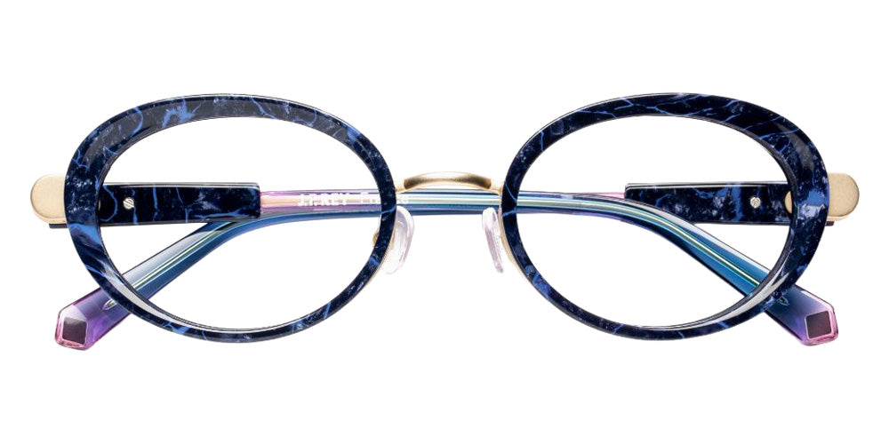 J.F. Rey® JF3121 JFR JF3121 2955 50 Eyeglasses - Marble Blue/Satin Gold