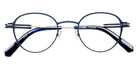 J.F. Rey® JF3124 JFR JF3124 2810 48 Eyeglasses - Blue Matte/Silver