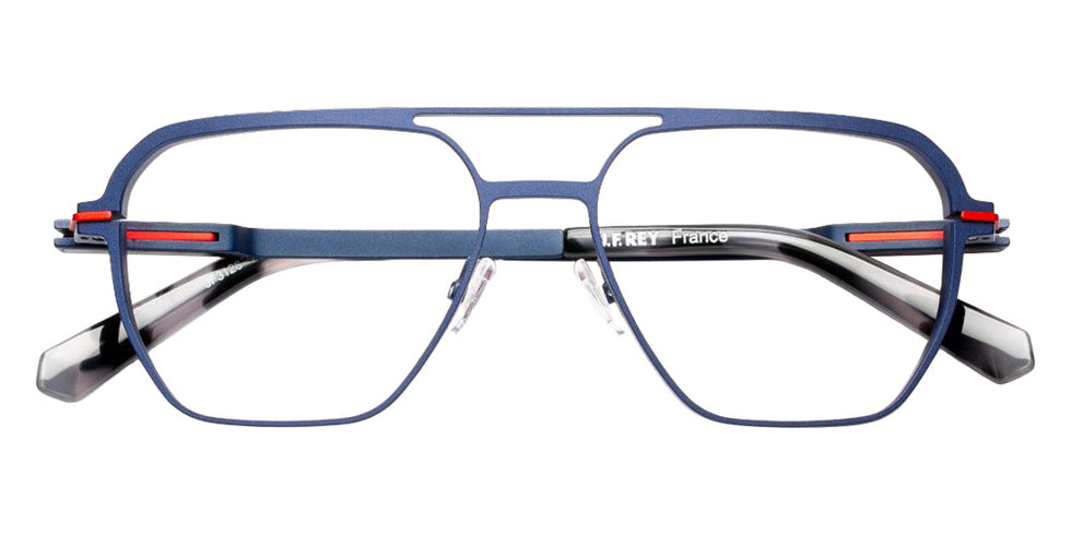 J.F. Rey® JF3126 JFR JF3126 2830 53 Eyeglasses - Matte Blue/Red
