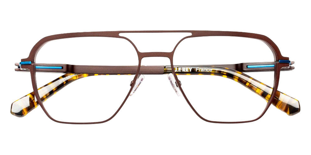 J.F. Rey® JF3126 JFR JF3126 9844 53 Eyeglasses - Brown/Blue