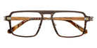 J.F. Rey® JF3129 JFR JF3129 9810 56 Eyeglasses - Wood Brown/Black/Aluminium