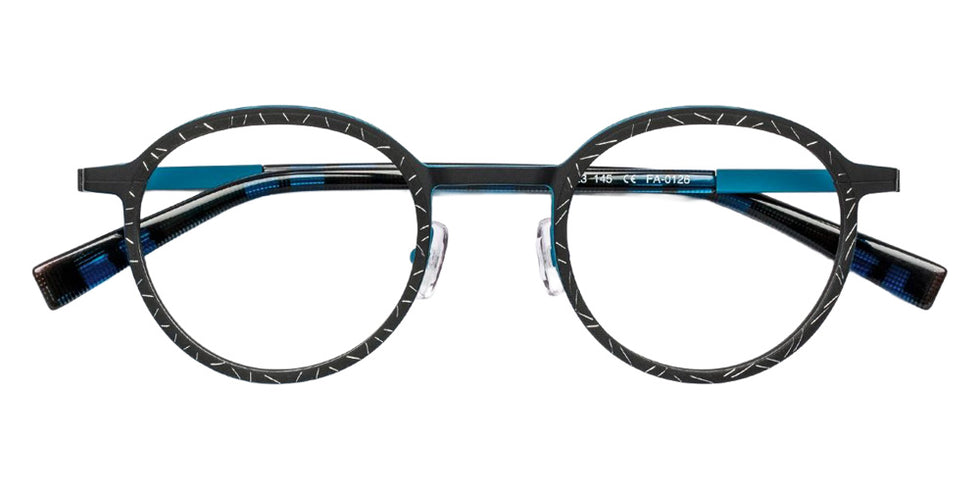 J.F. Rey® JF3130 JFR JF3130 2808 47 Eyeglasses - Black/Blue