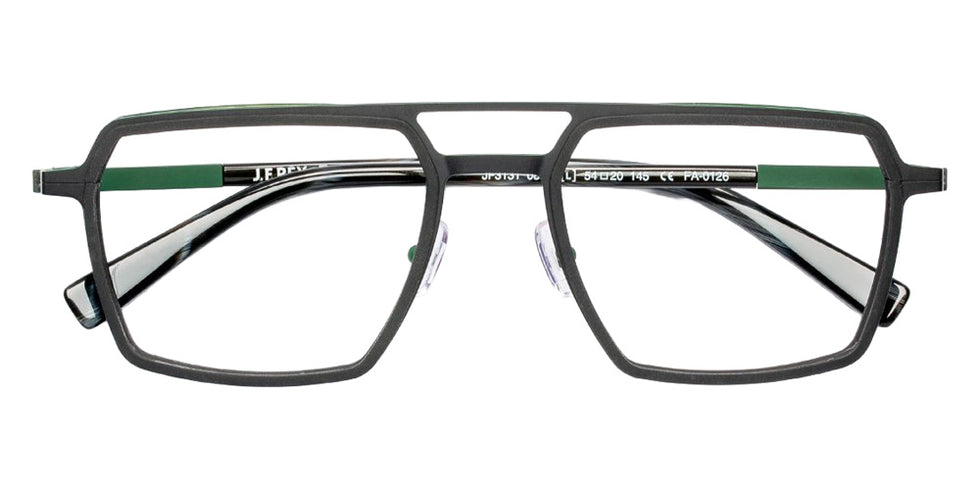 J.F. Rey® JF3131 JFR JF3131 0844 54 Eyeglasses - Black/Green